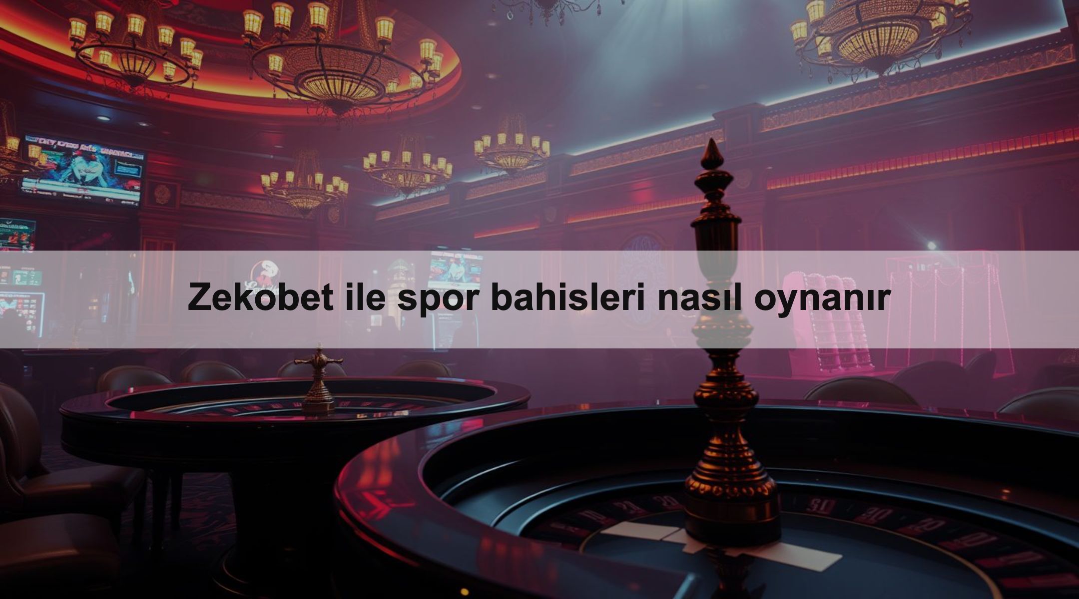 Zekobet ile spor bahisleri nasıl oynanır 1 Zekobet ile spor bahisleri nasıl oynanır
