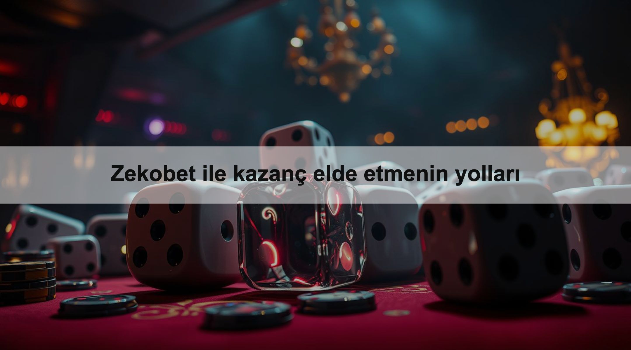 Zekobet ile kazanç elde etmenin yolları